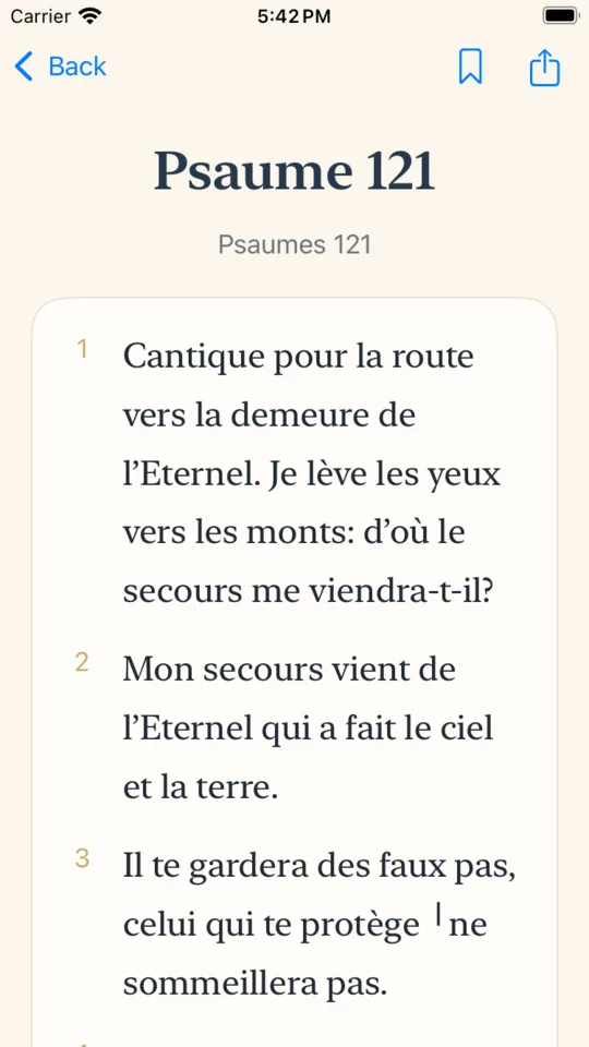 Reçois ton psaume