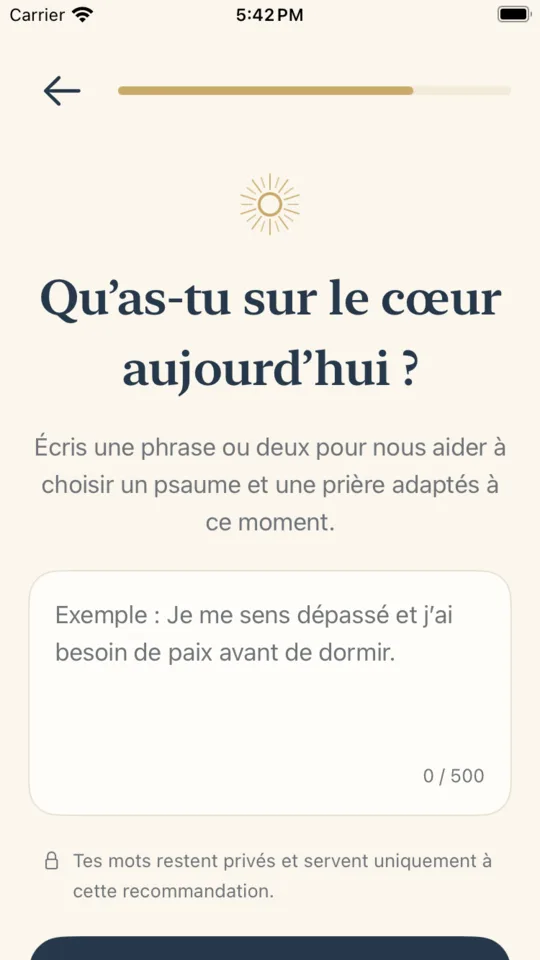 Confie une phrase